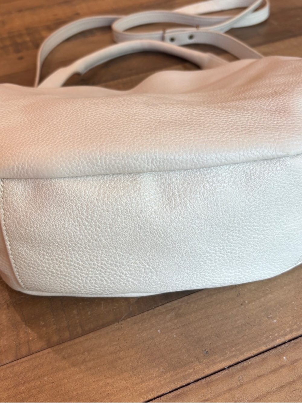 The Sak Collective Hobo Crossbody Purse Ivory - Picture 13 of 16